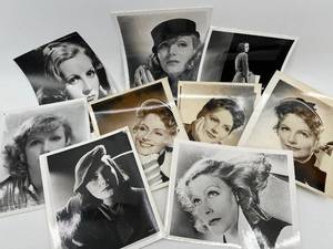 lot 516 image: Collection of Greta Garbo Vintage Hollywood Portraits