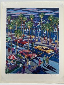 lot 49A image: Limited Edition Print Saturday Night by James Talmadge