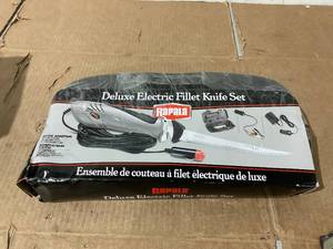 lot 245 image: Rapala Deluxe Electric Fillet Set