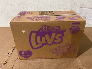 lot 255 image: Luvs Diapers, Size 5, 172 Count Paw Patrol