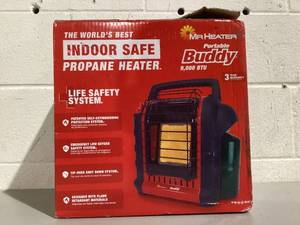 lot 511 image: Mr. Heater Portable Buddy 9,000 BTU Propane Radiant Space Heater