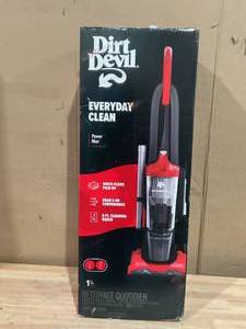 lot 389 image: Dirt Devil PowerMax Bagless Upright Vacuum Cleaner Machine