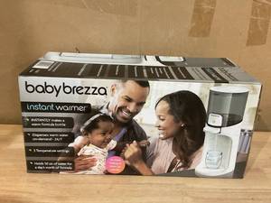 lot 393 image: Baby Brezza Instant Baby Bottle Warmer  Dispenses Warm Water