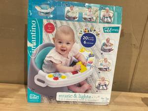 lot 395 image: Infantino Music & Lights 3-in-1 New Discovery Seat and Booster