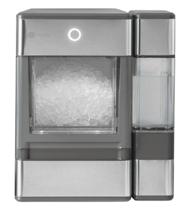lot 72 image: GE Profile Opal Nugget Ice Maker  Side Tank, Countertop Icemaker, Stainless Steel