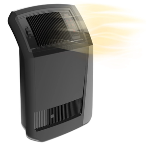 lot 101 image: Lasko 1500W Cyclonic Ceramic Console Electric Space Heater with Timer