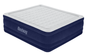lot 122 image: Full Size Bestway Tritech Air Mattress 24 with Built-in AC Pump
