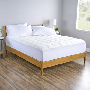 lot 126 image: King Size Allswell Washable Gel Memory Foam Mattress Pad