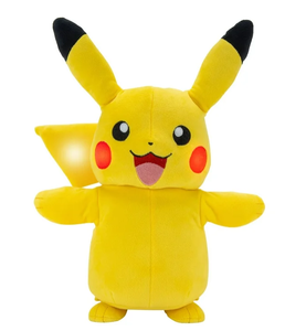lot 148 image: LOT OF 4 Pokemon Pikachu Electric Charge Plush, 10 inch - Soft and Snuggly - Toys for Kids