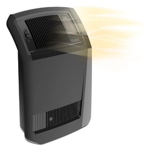 lot 157 image: Lasko 1500W Cyclonic Ceramic Console Electric Space Heater with Timer