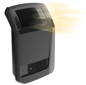 lot 164 image: Lasko 1500W Cyclonic Ceramic Console Electric Space Heater with Timer