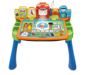lot 491 image: VTech Get Ready for School Learning Desk Baby and Toddler Toys