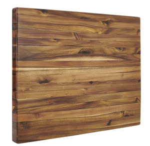 lot 648 image: Architec XL 18x 23 Edge-Grain Acacia Cutting Board and Chop Block