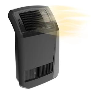 lot 653 image: Lasko 1500W Cyclonic Ceramic Console Electric Space Heater with Timer