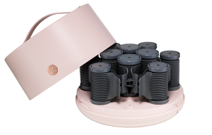 lot 659 image: 10PCS Hairitage Ceramic Thermal Hot Rollers for all hair types & textures