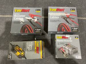 lot 201 image: LOT OF 4 EverStart Maxx Miscellaneous Tools