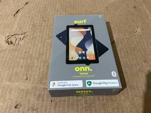 lot 266 image: Onn. 7 Tablet, 32GB, (2024 Model)
