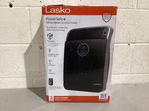 lot 561 image: Lasko 18 1500W Whole Room Ceramic Console Space Heater with Remote