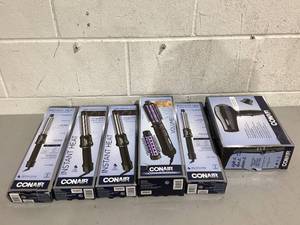 lot 534 image: LOT OF 6 Conair Hair Acessories