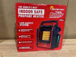 lot 438 image: Mr. Heater Portable Buddy 9,000 BTU Propane Radiant Space Heater