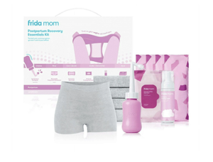 lot 391 image: Frida Mom Postpartum Recovery Essentials Kit with Cooling Pads, Peri Bottle, Healing Foam and MorePostpartum Recovery Essentials Kit with Cooling Pads