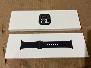 lot 29 image: Apple Watch Series 10 GPS 46mm Jet Black Aluminum Case MWWQ3LWA