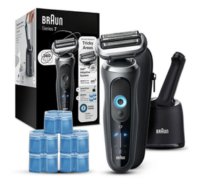 lot 9 image: Braun Series 7 7189cc Electric Razor Shaver Kit for Men
