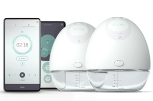 lot 12 image: Elvie Pump - Hands-Free, Wearable Electric Double Breast Pump