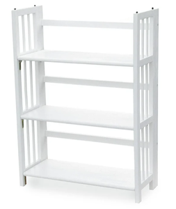 lot 678 image: 3 Tier Folding Bookcase
