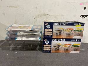 lot 204 image: LOT OF Food Pans
