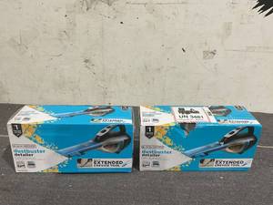 lot 220 image: LOT OF 2 BLACKDECKER Detailer Dustbuster Cordless Lithium-Ion Hand Vacuum, Powerful and Long Lasting Battery, HLVA315J00W