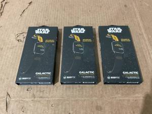 lot 308 image: LOT OF 3 Star Wars Galactic Edition - Silicone Apple Watch Band Fits all Sizes