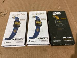 lot 312 image: LOT OF 3 Character SmartWatch Bands Fits All Apple Watch Sizes