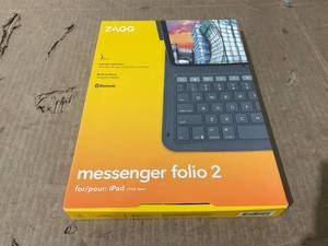 lot 323 image: ZAGG Messenger Folio 2 for Apple 10.9-inch 10th Gen and 2025 A16 iPads