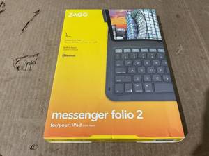 lot 328 image: ZAGG Messenger Folio 2 for Apple 10.9-inch 10th Gen and 2025 A16 iPads