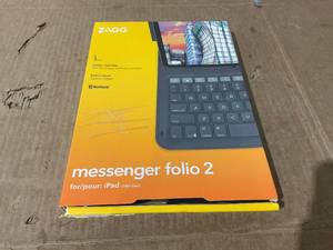 lot 330 image: ZAGG Messenger Folio 2 for Apple 10.9-inch 10th Gen and 2025 A16 iPads