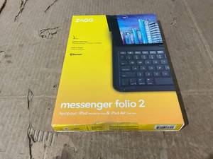 lot 334 image: ZAGG - Messenger Folio 2 - Tablet Keyboard & Case for 10.2-inch iPad 10.5-inch iPadAir 3