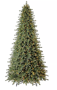 lot 8 image: LOT OF 2 Members Mark 12 Linden Spruce Christmas Tree