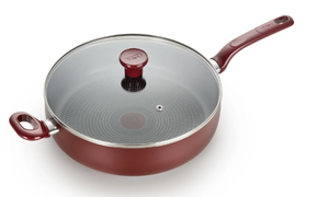 lot 447 image: T-Fal 5 Qt Excite Non-Stick Covered Jumbo Cooker
