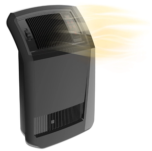 lot 567 image: Lasko 1500W Cyclonic Ceramic Console Electric Space Heater with Timer