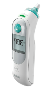 lot 579 image: Braun ThermoScan 5 Ear Thermometer Digital Display, All Ages, FSA & HSA Eligible