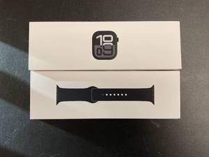 lot 1D image: Apple Watch Series 10 GPS 42mm Jet Black Aluminum Case MWWF3LWA