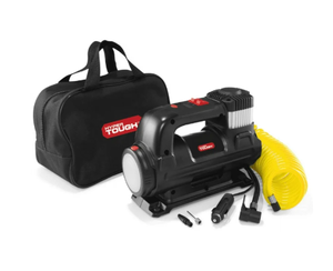 lot 352 image: Hyper Tough DC 12V Heavy Duty Direct Drive Digital Tire Inflator with Detachable LED Light