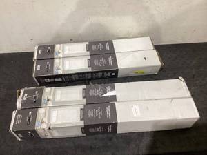 lot 474 image: LOT OF 4 Better Homes & Gardens Faux Wood Blinds