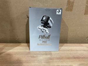 lot 466 image: Skull Shaver Pitbull Silver PRO Electric Head Shaver for Men, Wet & Dry Bald Head Shaver with Ergonomic Design