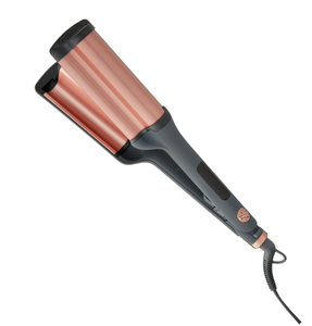 lot 340 image: Hairitage Ceramic Tourmaline 3 Barrel Hair Waver Curling Iron and Crimper