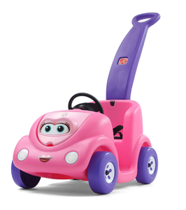 lot 481 image: Step2 Push Around Buggy Pink 10th Anniversary Edition Kids Push Car and Ride on Toy for Toddler
