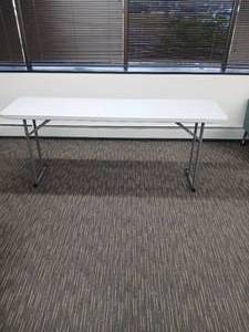 lot 1 image: Folding training table