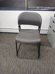 lot 21 image: Plastic stackable chairs (set of 15)