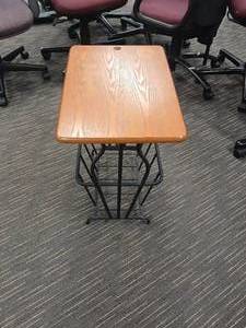 lot 37 image: Magazine holderend table